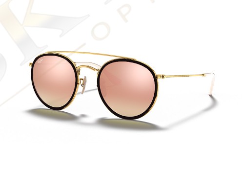 Ray‑Ban Round Double Bridge Güneş Gözlüğü