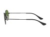Ray-Ban RB3547N Oval Metal Black G-15 Green Flat Lens Ray-Ban RB3547N 002 Oval Flat Lenses Siyah Metal Gözlük