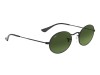 Ray-Ban RB3547N Oval Metal Black G-15 Green Flat Lens Ray-Ban RB3547N 002 Oval Flat Lenses Siyah Metal Gözlük