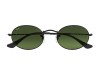 Ray-Ban RB3547N Oval Metal Black G-15 Green Flat Lens Ray-Ban RB3547N 002 Oval Flat Lenses Siyah Metal Gözlük