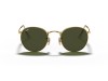 Ray-Ban RB3447 001 Round Metal Klasik Yuvarlak Altın Gözlük