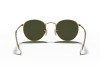 Ray-Ban RB3447 001 Round Metal Klasik Yuvarlak Altın Gözlük