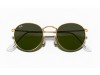 Ray-Ban RB3447 001 Round Metal Klasik Yuvarlak Altın Gözlük