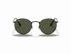 Ray-Ban RB3447 Round Metal Gunmetal Matte Grey G-15 Green Lens Ray-Ban RB3447 029 Round Metal Mat Füme Yuvarlak Gözlük