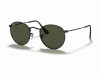 Ray-Ban RB3447 Round Metal Gunmetal Matte Grey G-15 Green Lens Ray-Ban RB3447 029 Round Metal Mat Füme Yuvarlak Gözlük