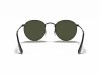 Ray-Ban RB3447 Round Metal Gunmetal Matte Grey G-15 Green Lens Ray-Ban RB3447 029 Round Metal Mat Füme Yuvarlak Gözlük