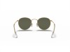 Ray-Ban RB3447 Round Metal Matte Gold G-15 Green Polarized Lens Ray-Ban RB3447 112/58 Round Metal Yeşil Polarize Mat Altın Gözlük