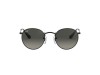 Ray-Ban RB3547N Oval Metal Black Grey Gradient Flat Lens Ray-Ban RB3547N 002/71 Oval Flat Lenses Siyah Metal Gri Degrade Gözlük