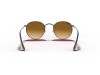 Ray-Ban RB3547N Oval Metal Gunmetal Brown Gradient Flat Lens Ray-Ban RB3547N 004/51 Oval Flat Lenses Mat Füme Kahverengi Degrade Gözlük