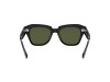 Ray-Ban RB2186 State Street Black Frame G-15 Green Lens Sunglasses Ray-Ban RB2186 901/31 State Street Parlak Siyah Asetat Güneş Gözlüğü