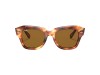 Ray-Ban RB2186 State Street Dark Havana Tortoise Frame Brown Lens Ray-Ban RB2186 954/33 State Street Koyu Havana Leopar Asetat Güneş Gözlüğü