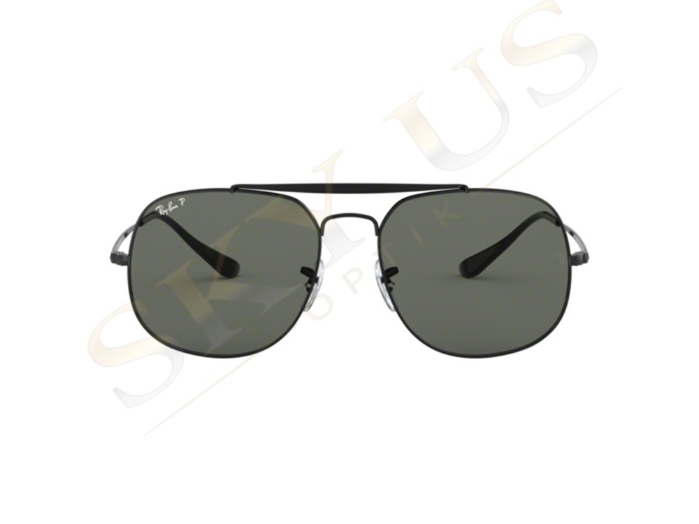 Ray-Ban RB3561 002/58 The General Siyah Çerçeveli Polarize Gözlük