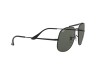 Ray-Ban RB3561 The General Black G-15 Green Polarized Lens Ray-Ban RB3561 002/58 The General Siyah Çerçeveli Polarize Gözlük