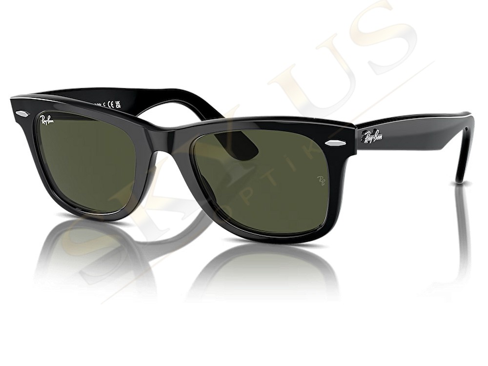 Ray-Ban RB2140 901A Original Wayfarer Siyah Kemik Güneş Gözlüğü