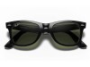 Ray-Ban RB2140 Original Wayfarer Shiny Black G-15 Green Lens Ray-Ban RB2140 901A Original Wayfarer Siyah Kemik Güneş Gözlüğü